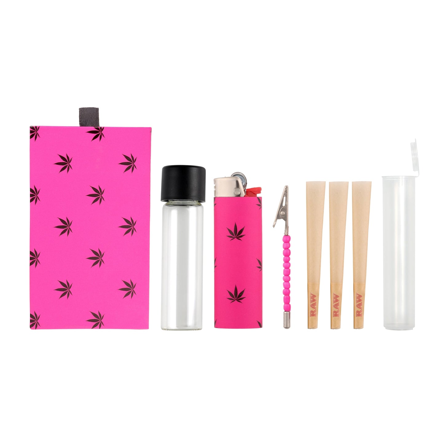 Hot Pink Weed To-Go-Box