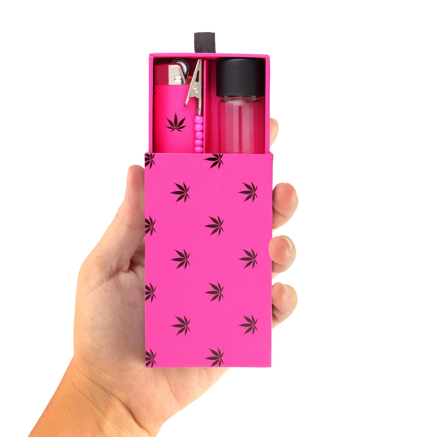 Hot Pink Weed To-Go-Box